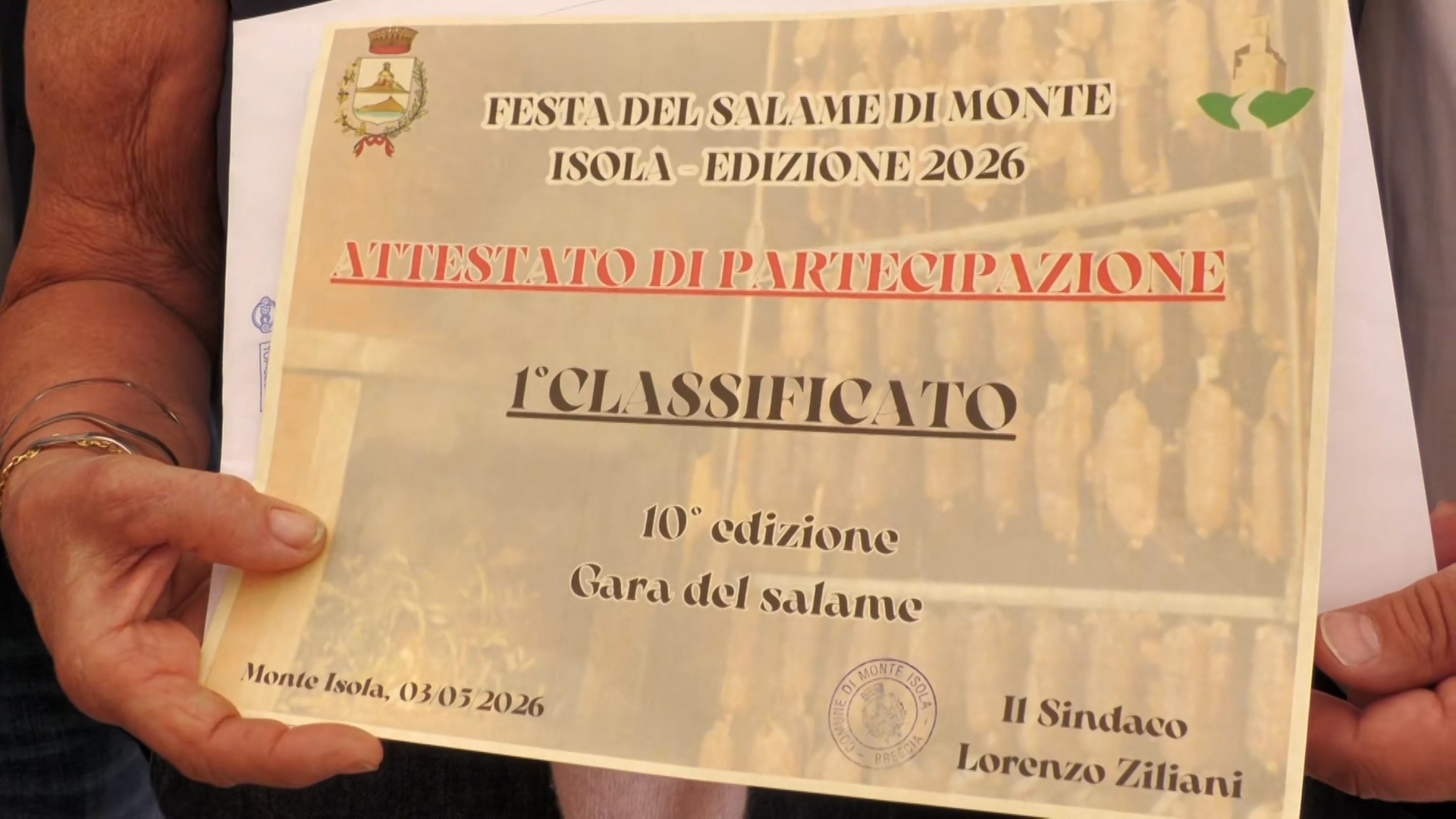 Montisola, grande successo per la festa del salame